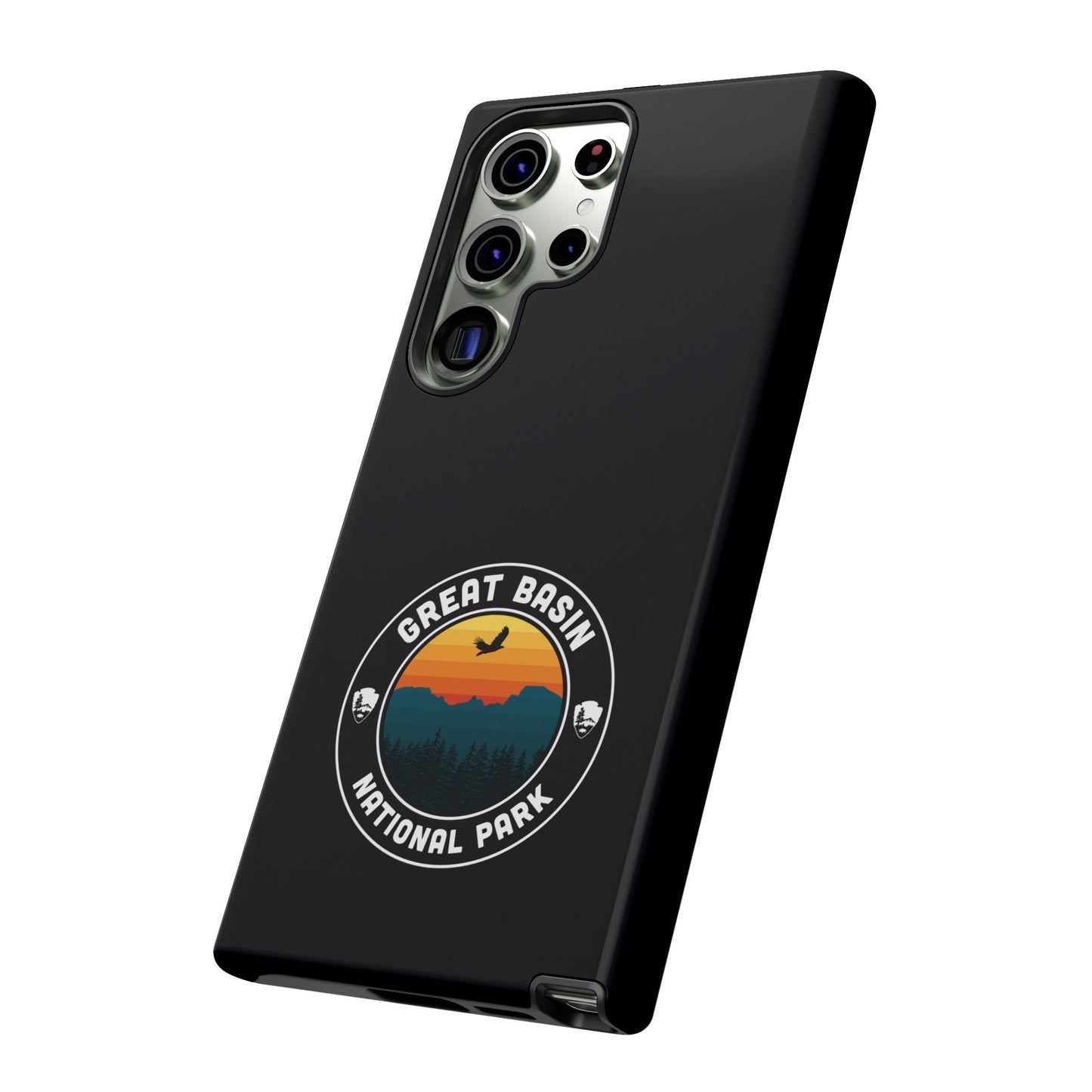 Great Basin National Park iPhone Case - Round Emblem Design