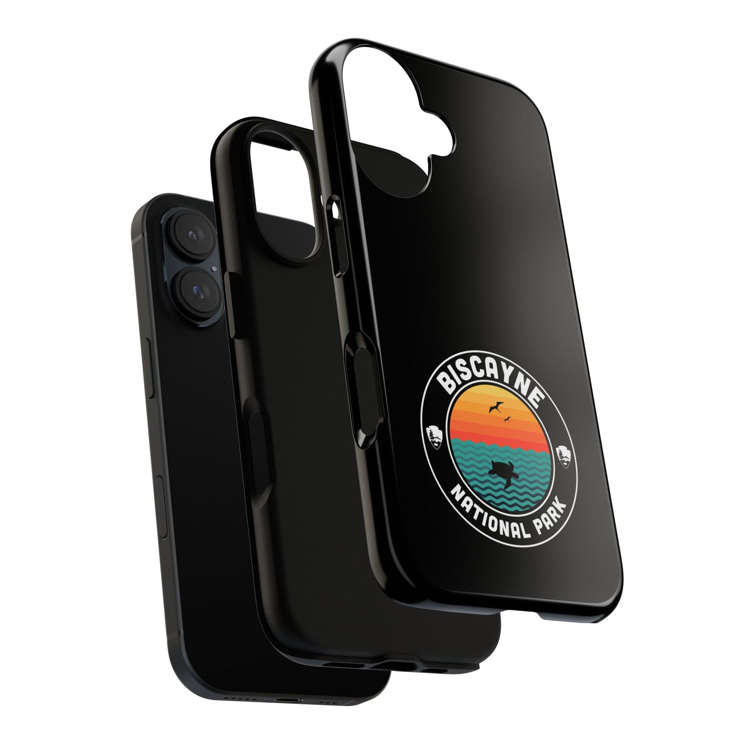 Biscayne National Park Phone Case - Round Emblem Design