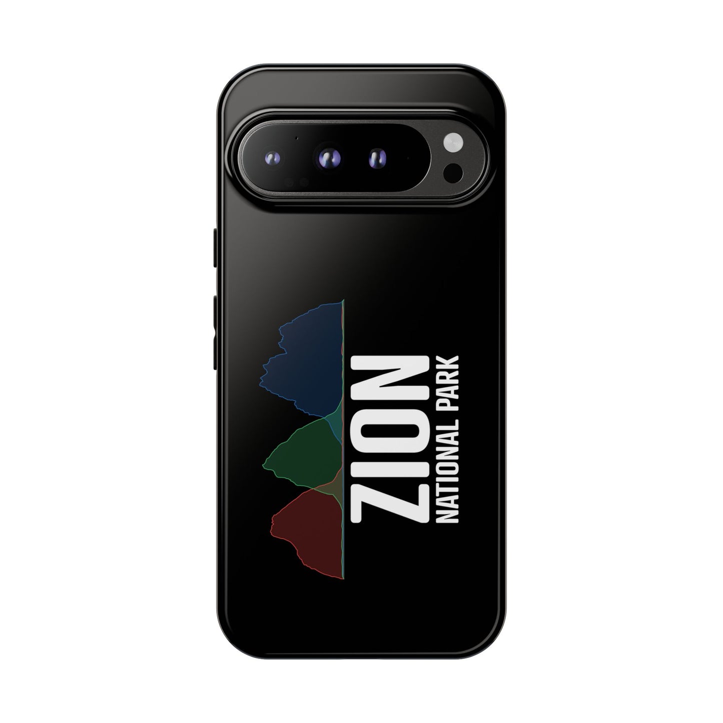 Zion National Park Phone Case - Histogram Design