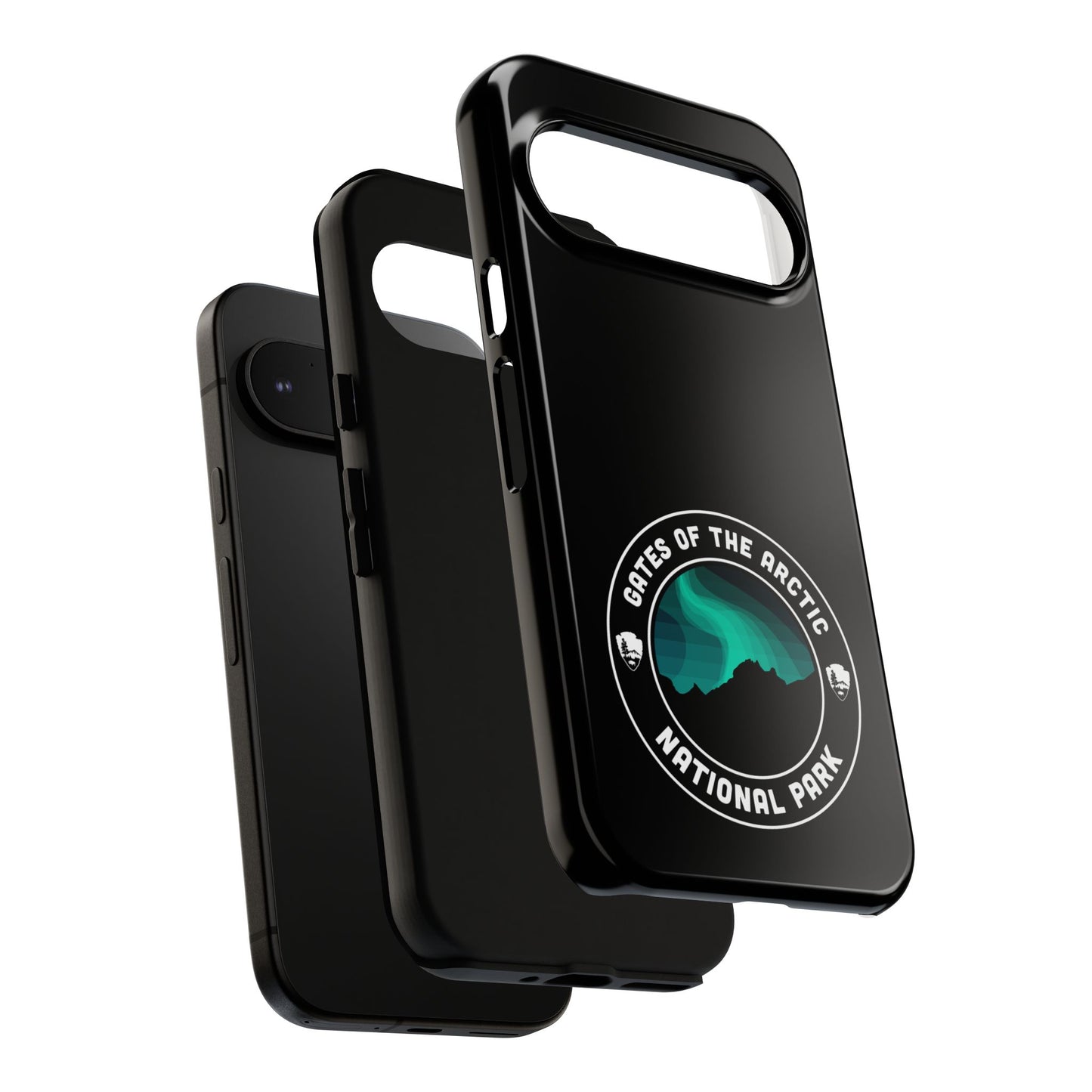 Gates of the Arctic National Park Phone Case - Round Emblem Design