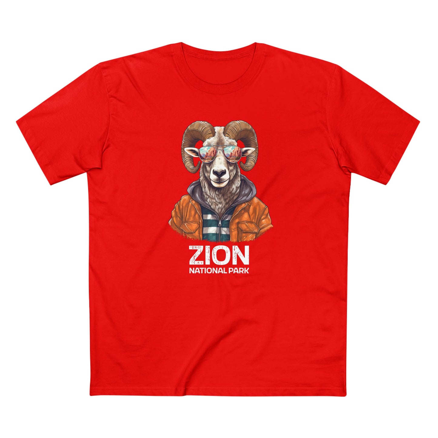 Zion National Park T-Shirt - Bighorn Sheep