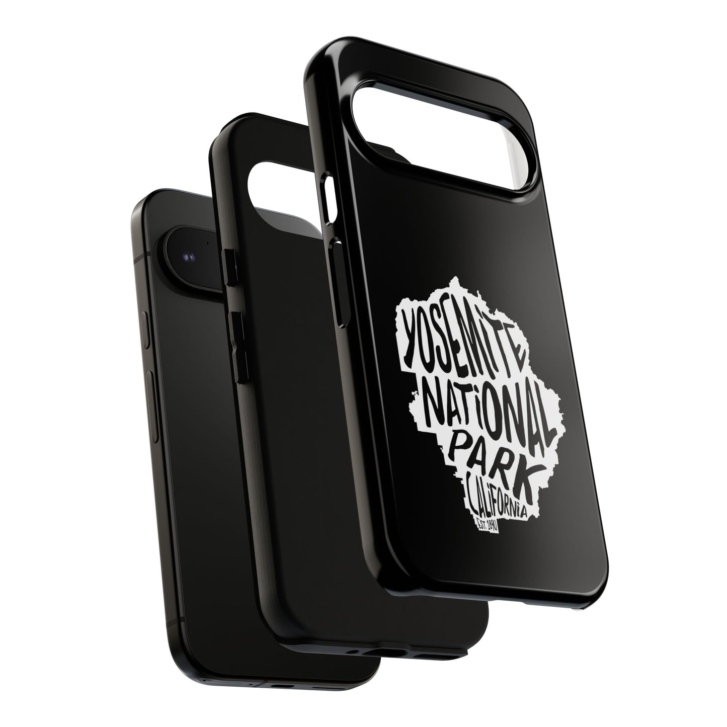 Yosemite National Park Phone Case - Map Design