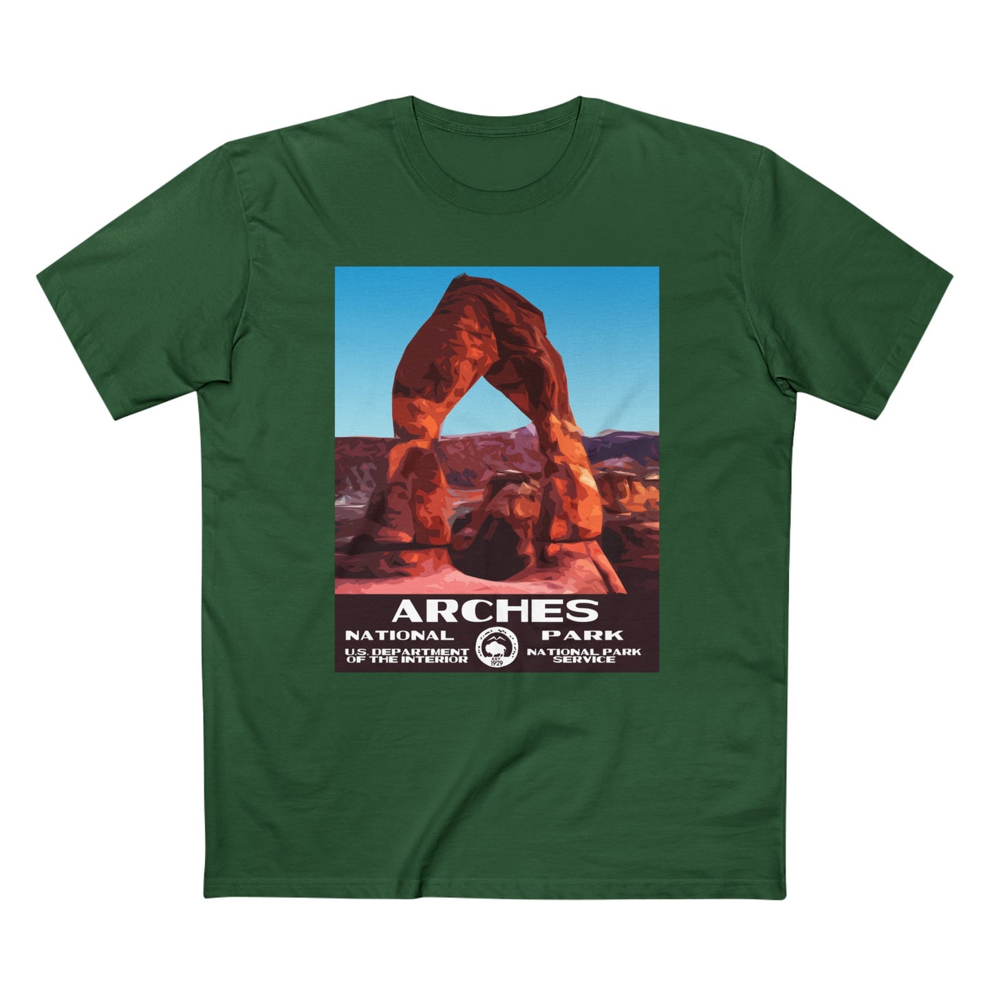 Arches Men's Cotton Crew T-Shirt