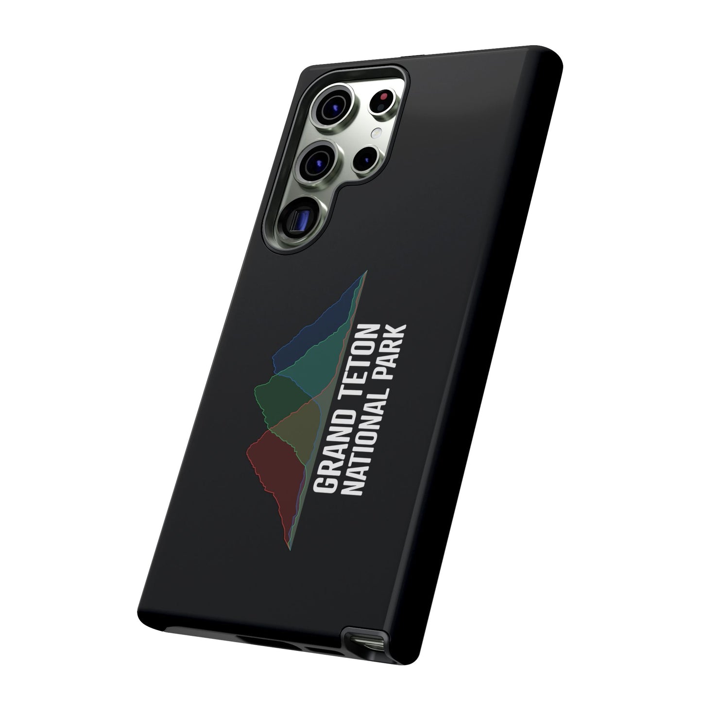 Grand Teton National Park Phone Case - Histogram Design