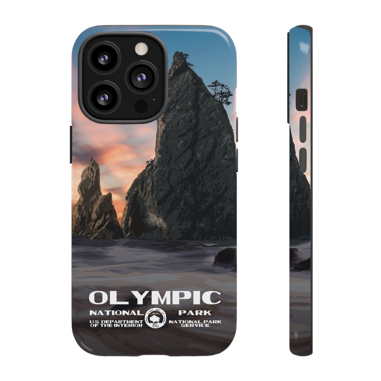 Olympic National Park Phone Case - WPA Style