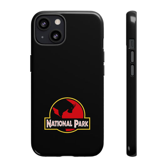 Mountain Goat National Park Phone Case - Parody Logo