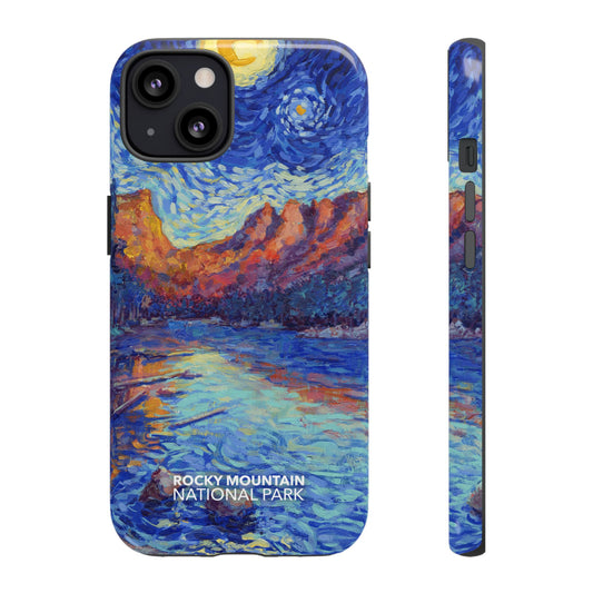 Rocky Mountain National Park Phone Case - Starry Night