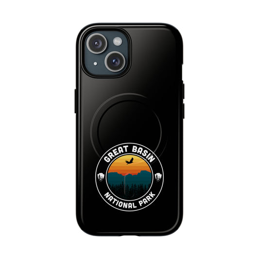 Great Basin National Park iPhone Case with MagSafe - Round Emblem Design