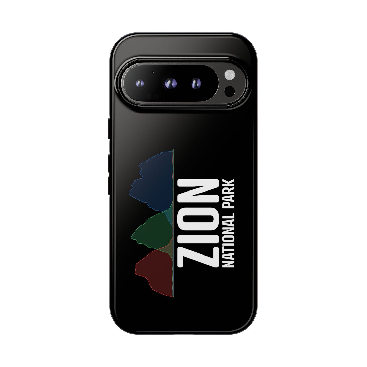 Zion National Park Phone Case - Histogram Design