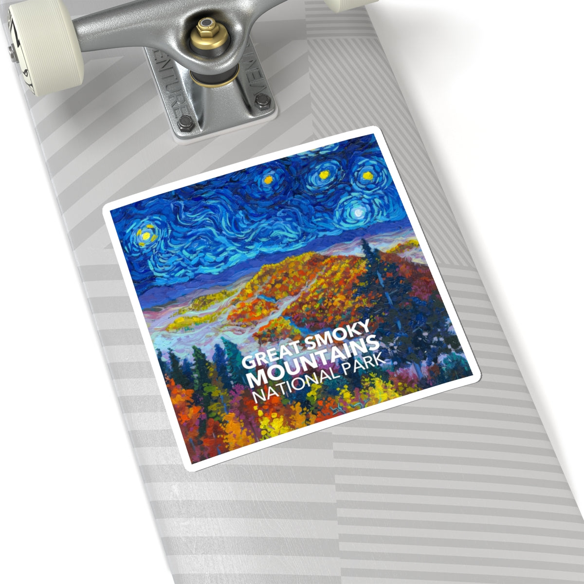 Great Smoky Mountains National Park Sticker - The Starry Night