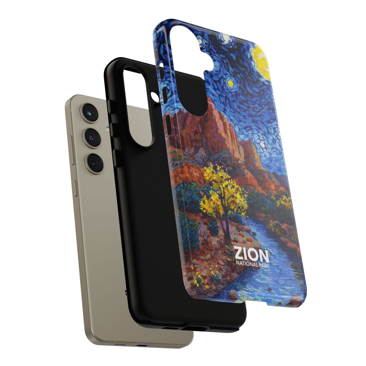 Zion National Park Phone Case - Starry Night