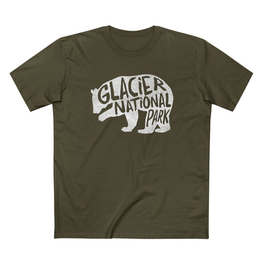 Glacier National Park T-Shirt - Grizzly Bear