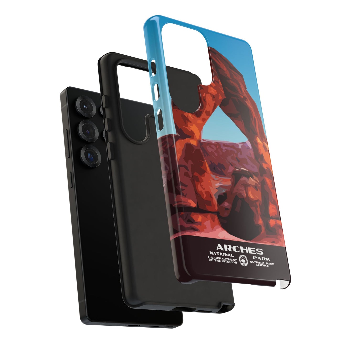 Arches National Park Phone Case - WPA Style