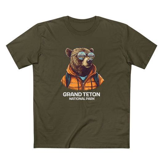 Grand Teton National Park T-Shirt - Grizzly Bear