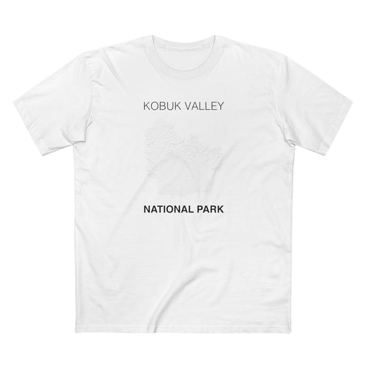 Kobuk Valley National Park T-Shirt Lines in White