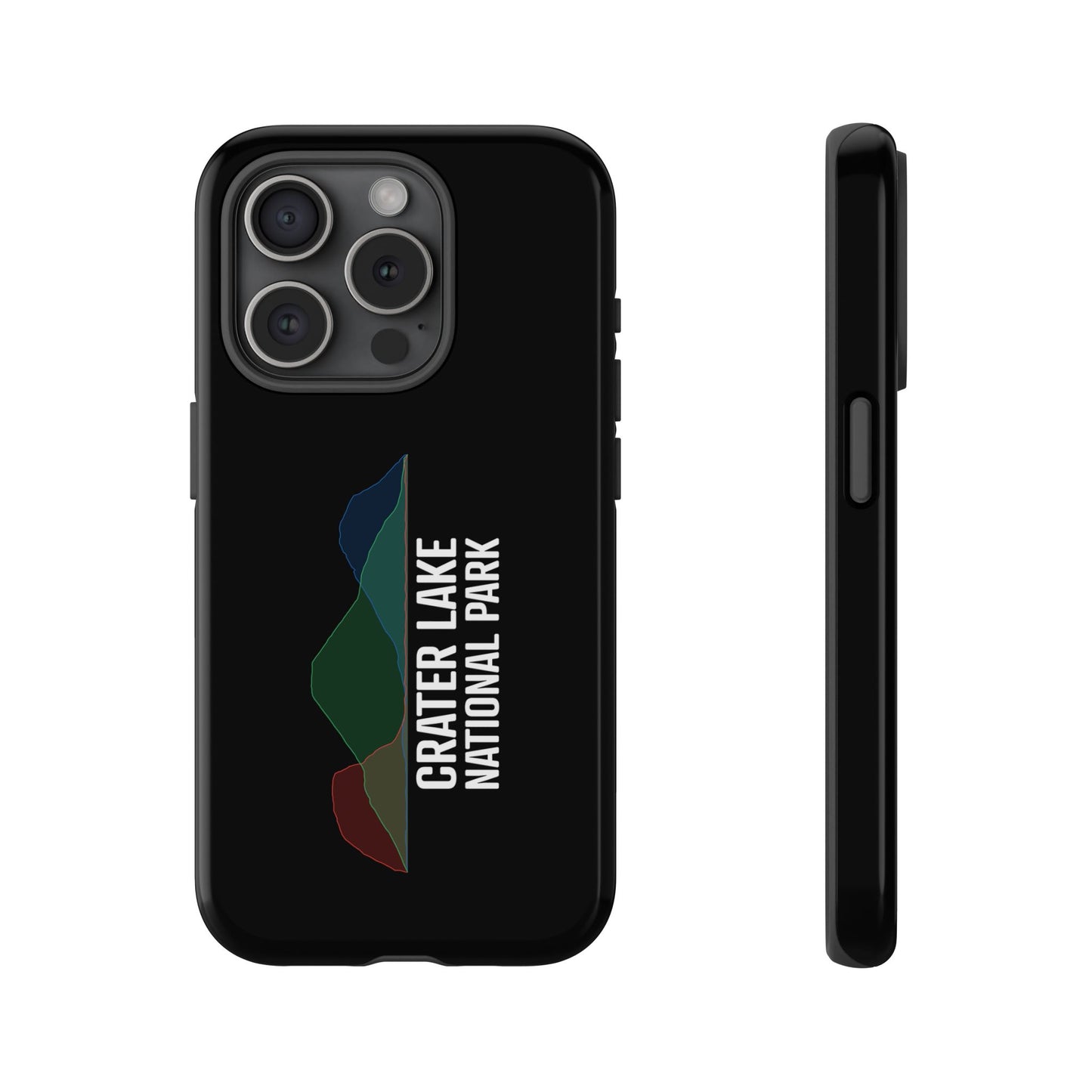 Crater Lake National Park Phone Case - Histogram Design