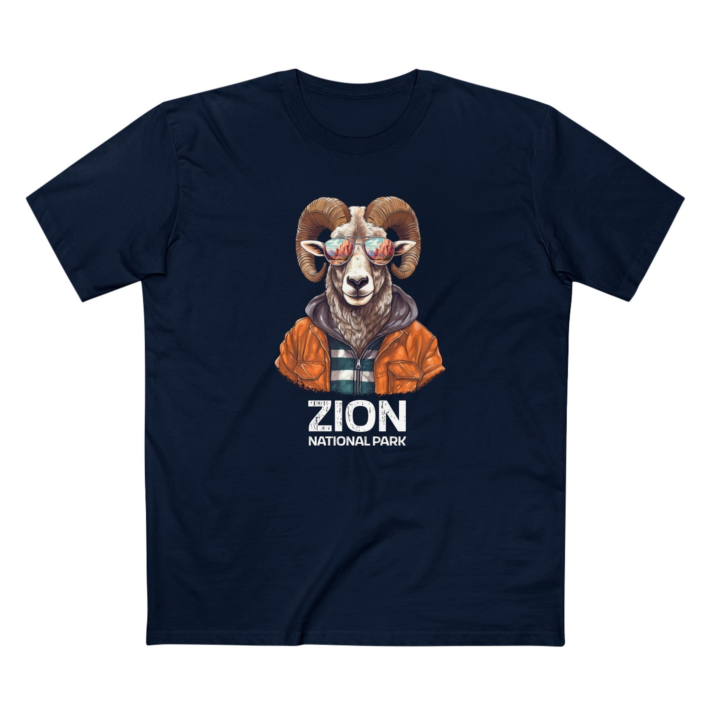 Zion National Park T-Shirt - Bighorn Sheep