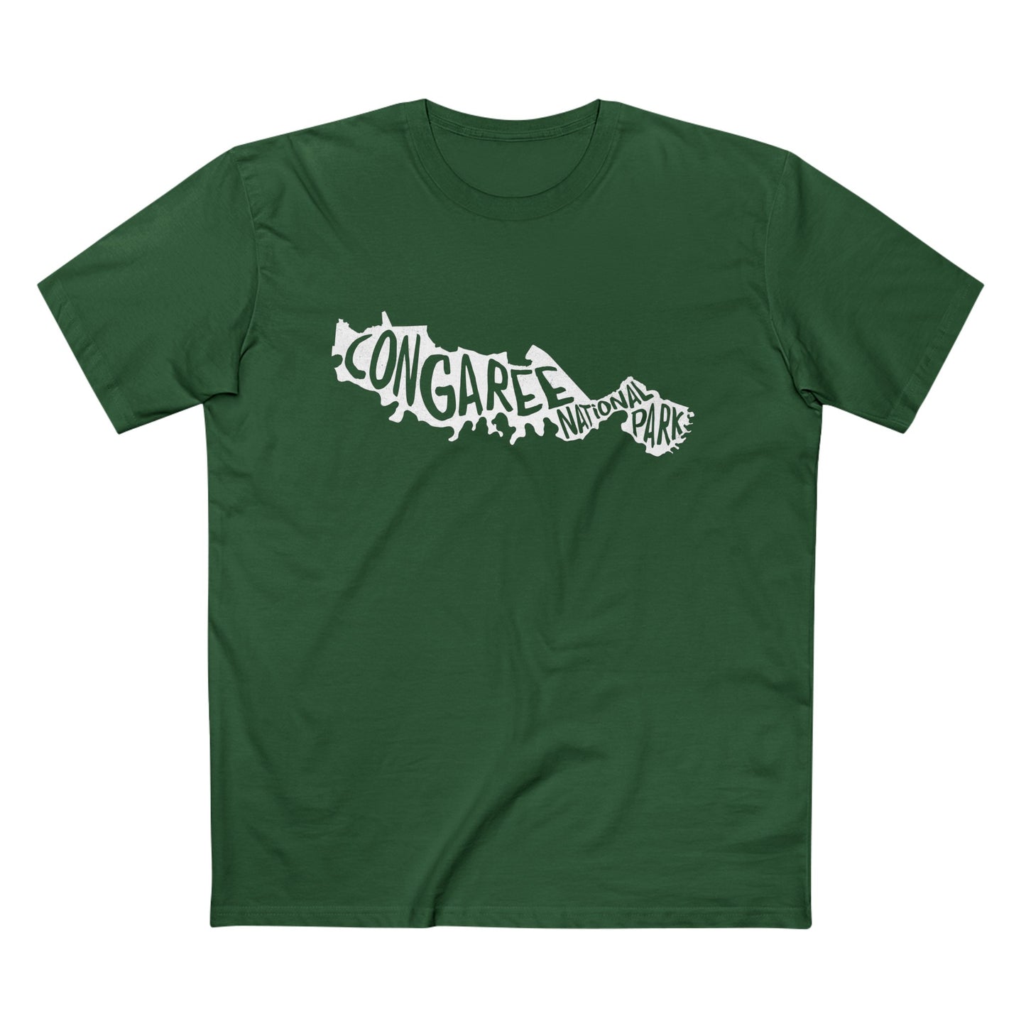 Congaree National Park T-Shirt - Map