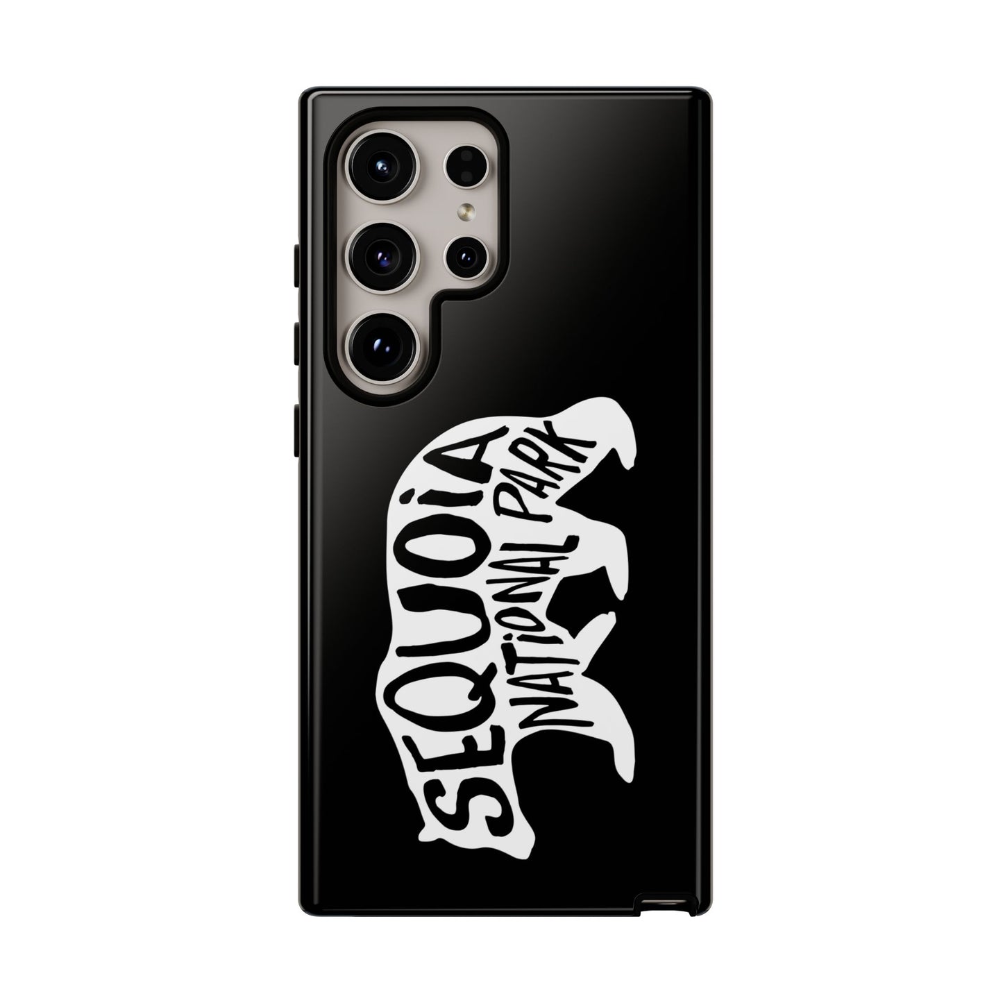 Sequoia National Park Phone Case - Black Bear Design