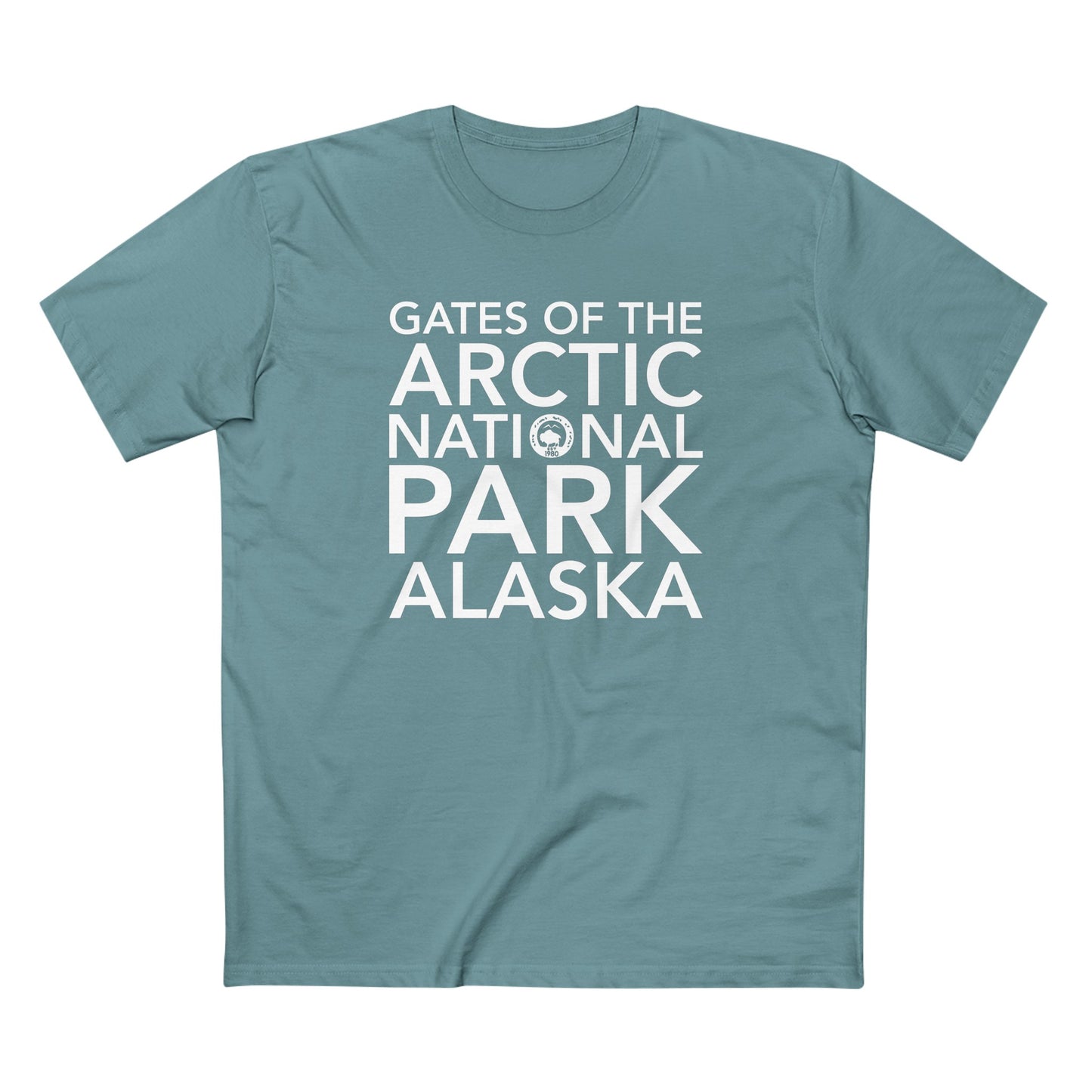 Gates of the Arctic National Park T-Shirt Block Text