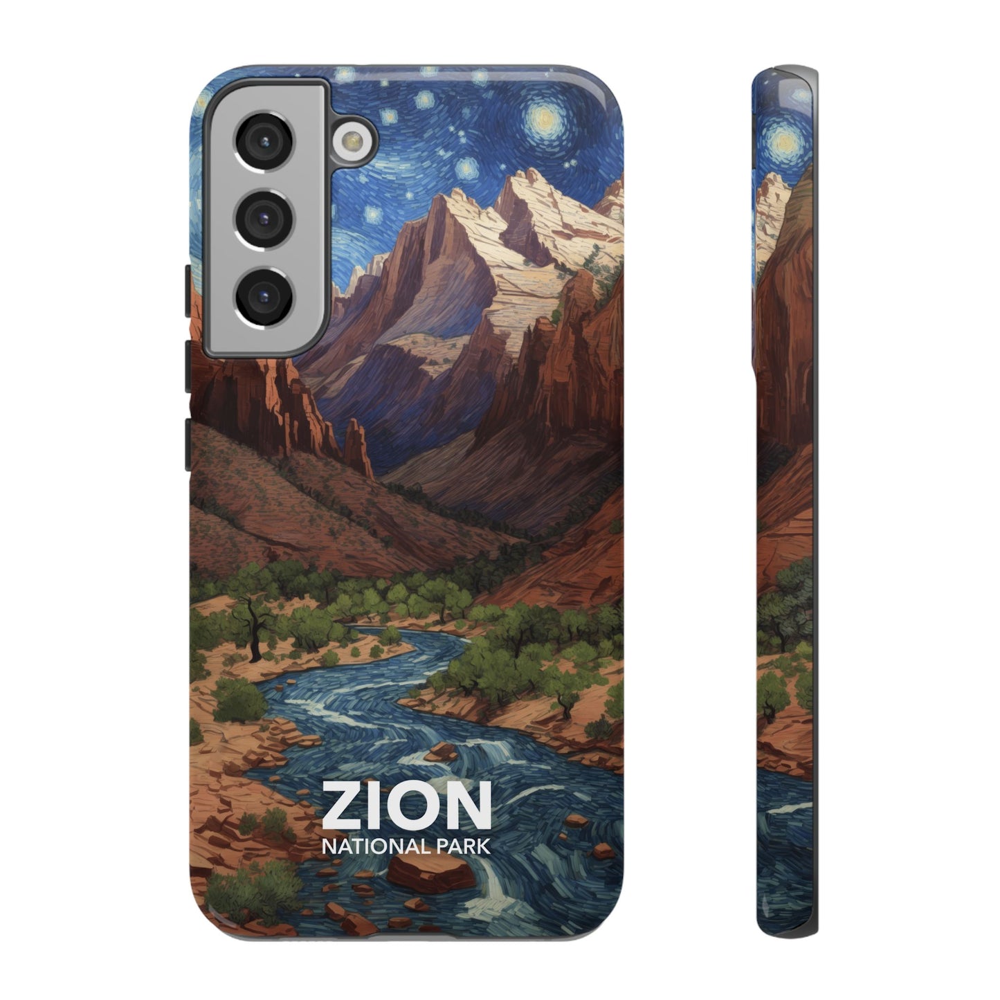 Zion National Park Phone Case - Starry Night