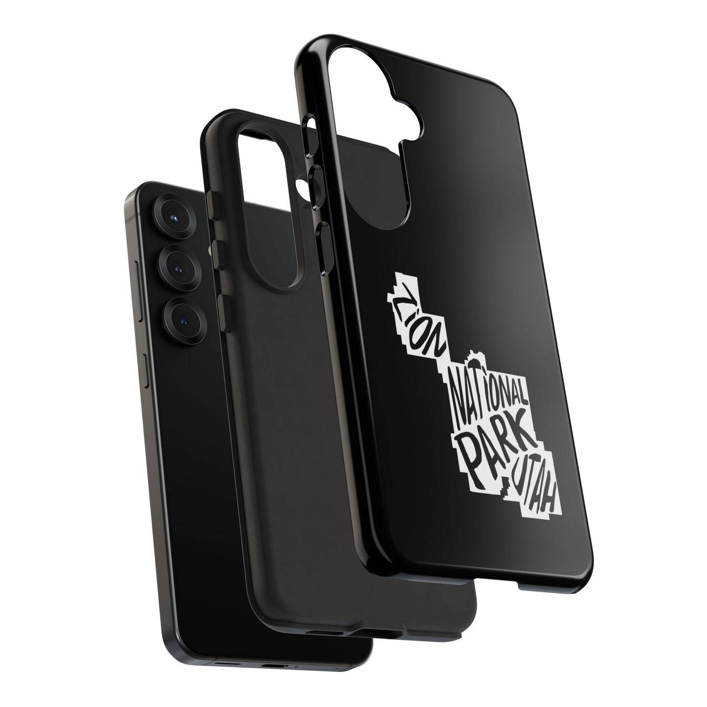 Zion National Park Phone Case - Map Design