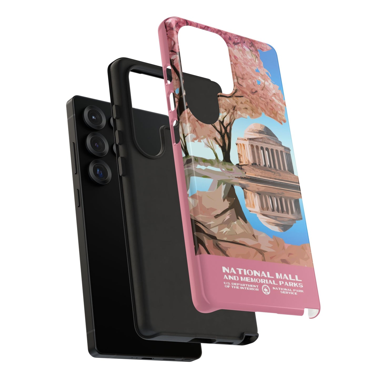 National Mall Washington DC WPA Phone Case