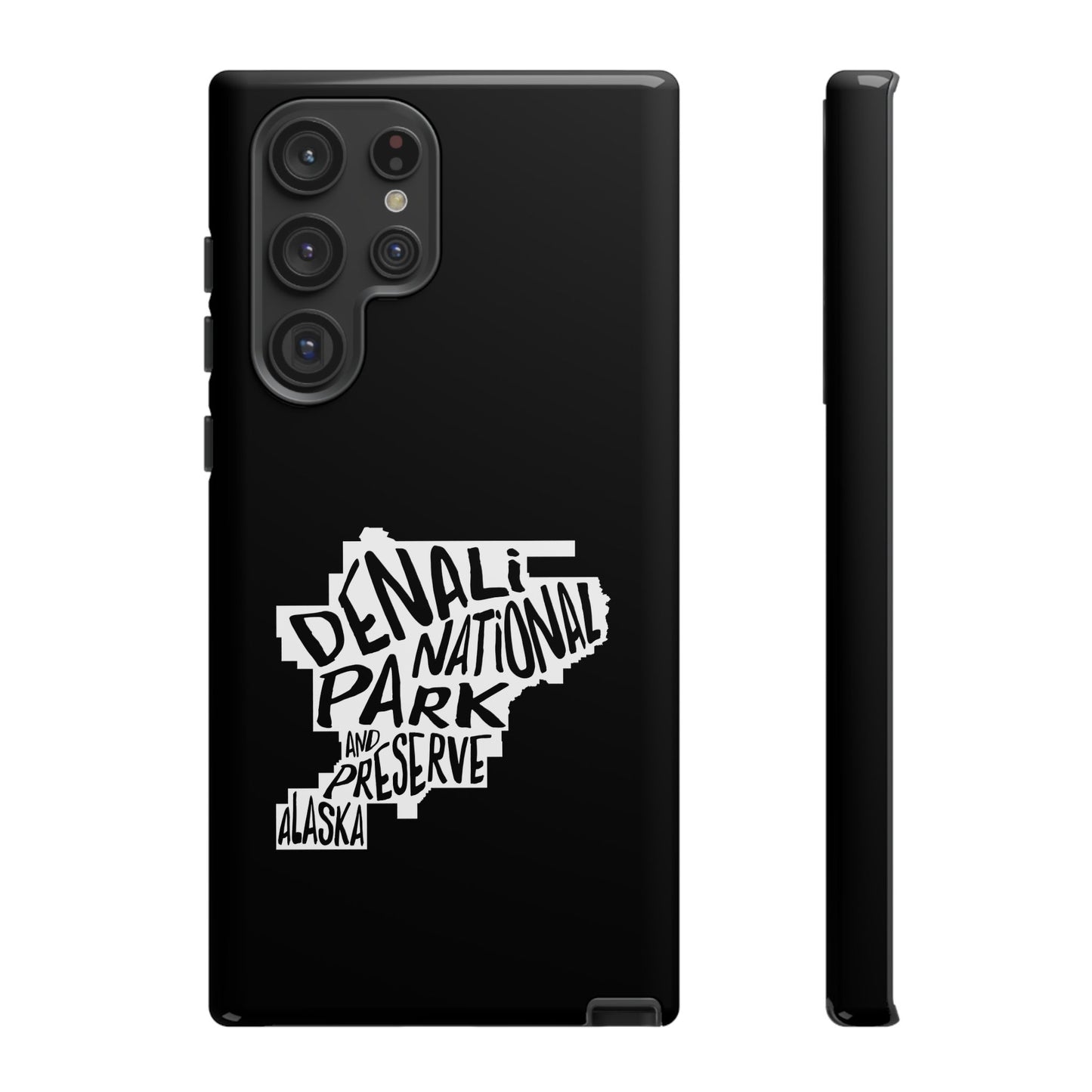 Denali National Park Phone Case - Map Design
