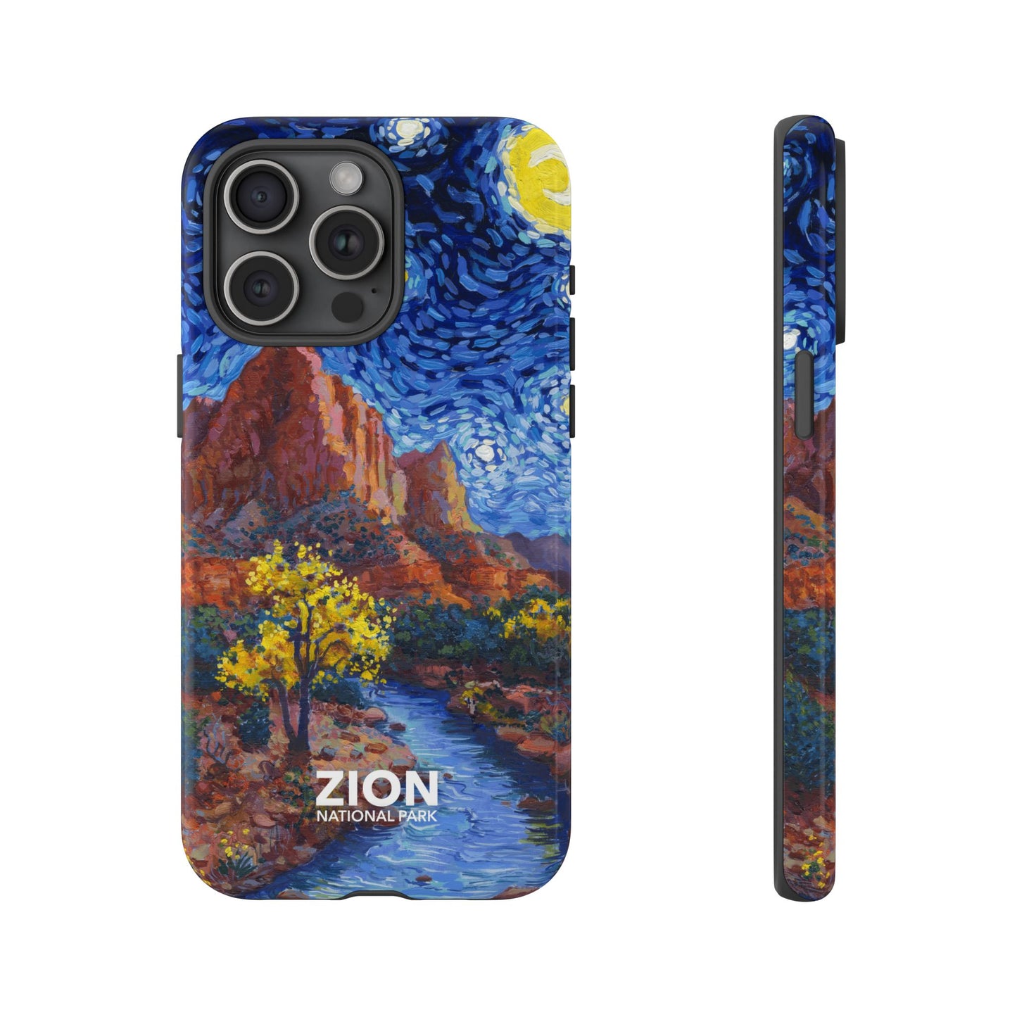 Zion National Park Phone Case - Starry Night