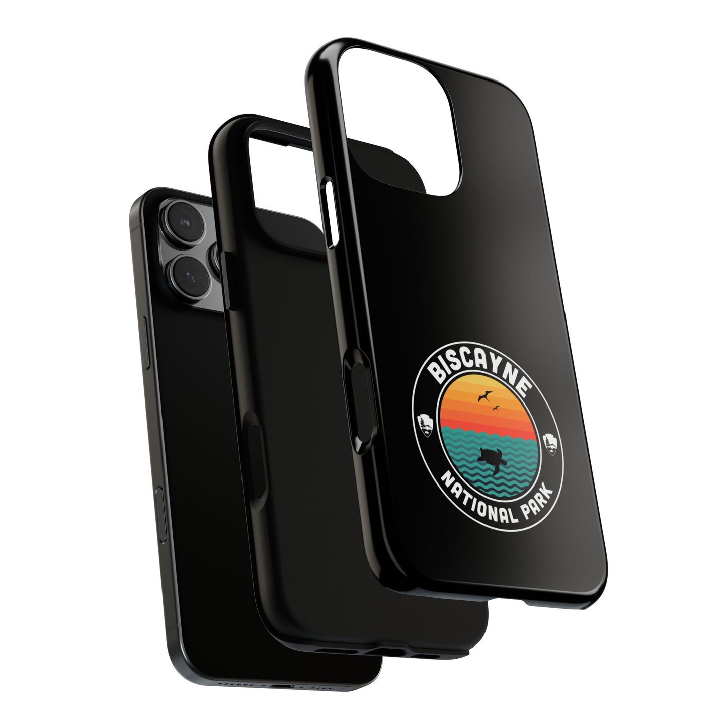Biscayne National Park Phone Case - Round Emblem Design