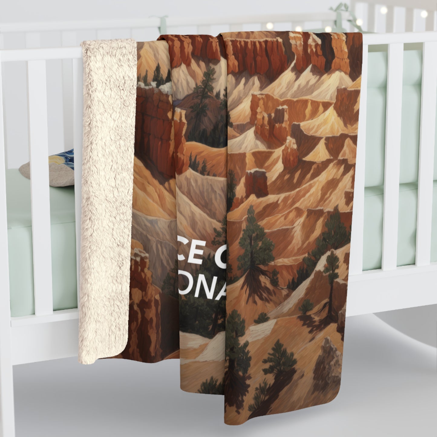 Bryce Canyon National Park Sherpa Blanket - The Starry Night