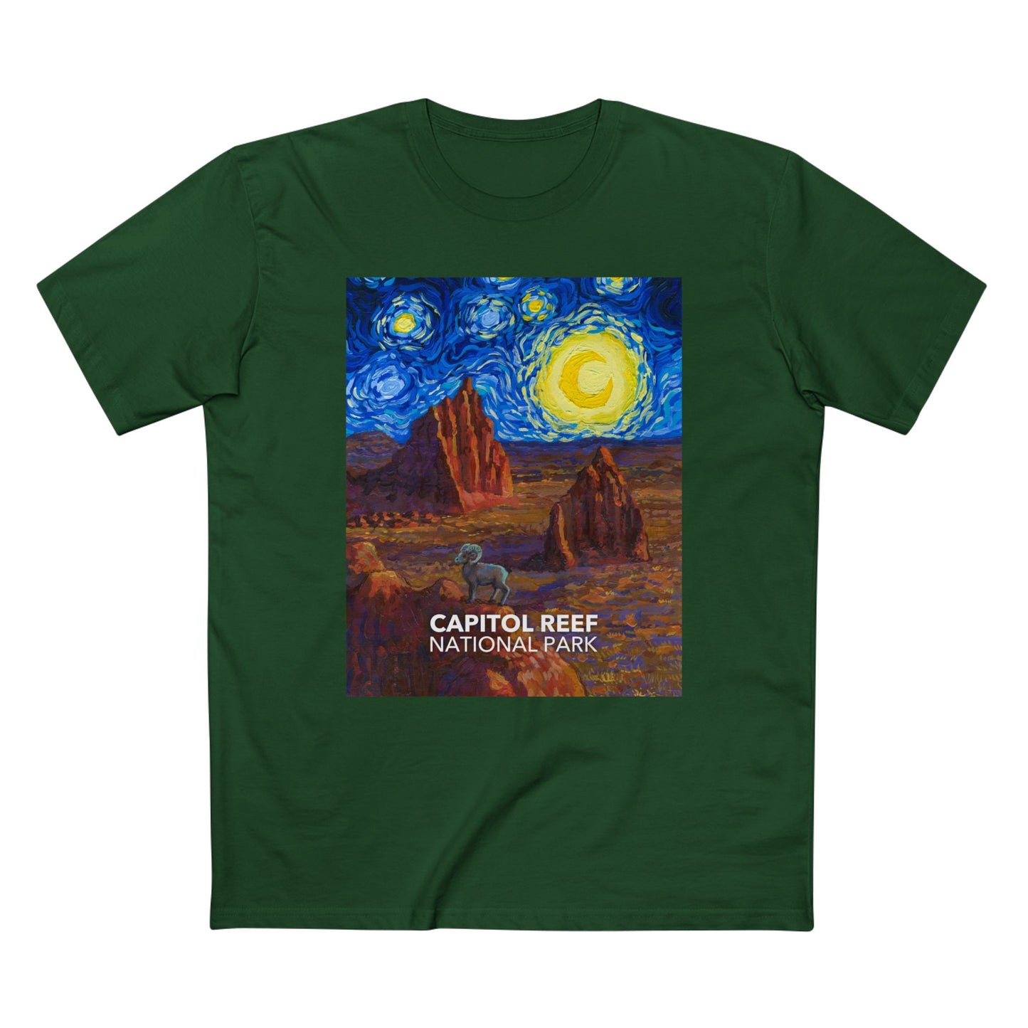 Capitol Reef National Park T-Shirt - The Starry Night