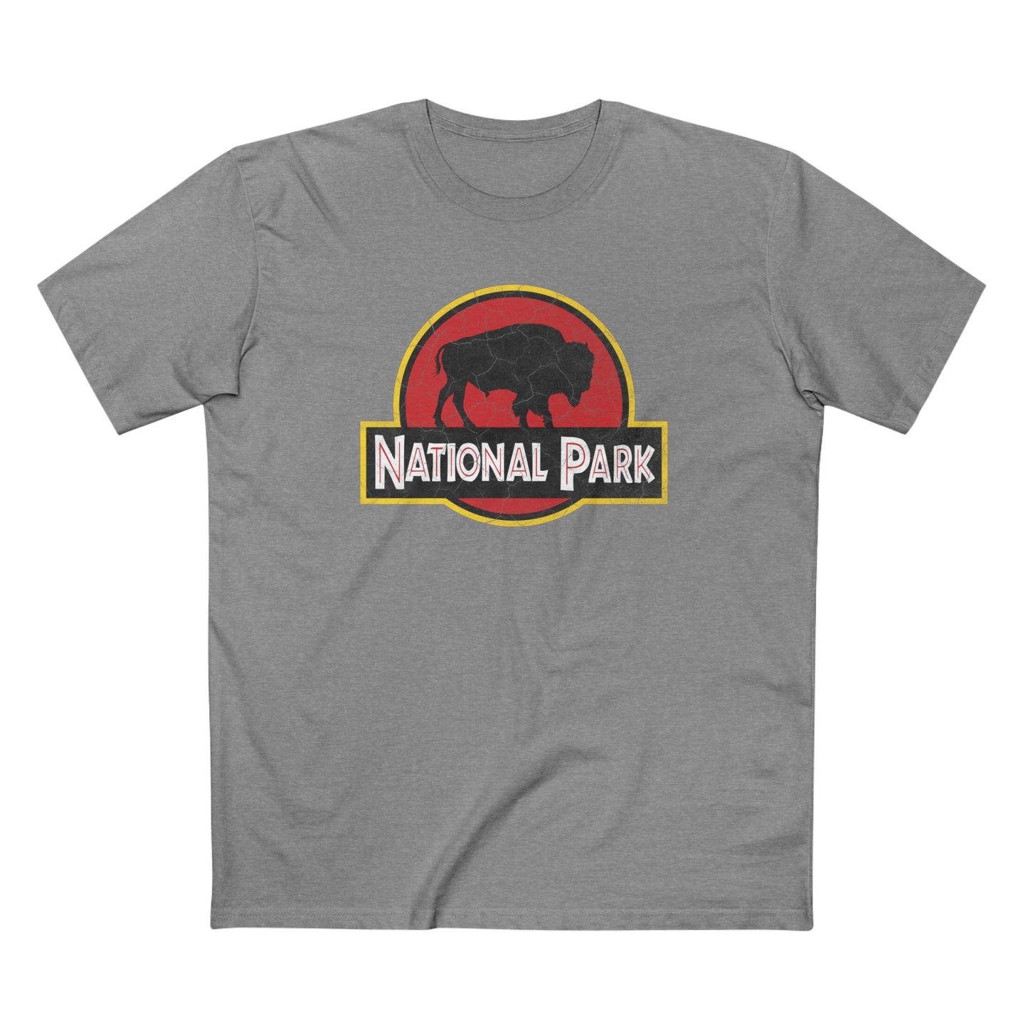 Bison National Park T-Shirt - Parody Logo