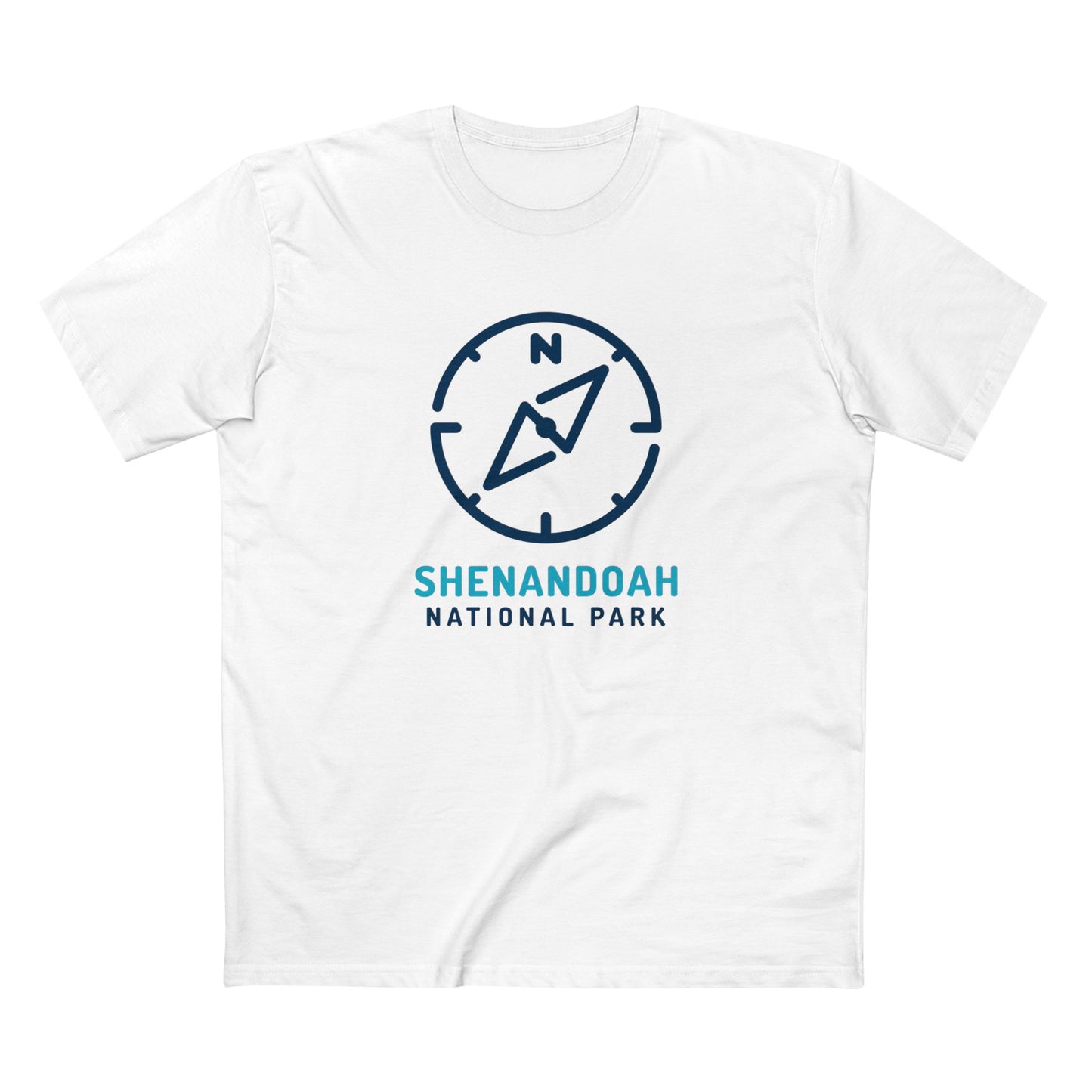 Shenandoah National Park T-Shirt Compass Design