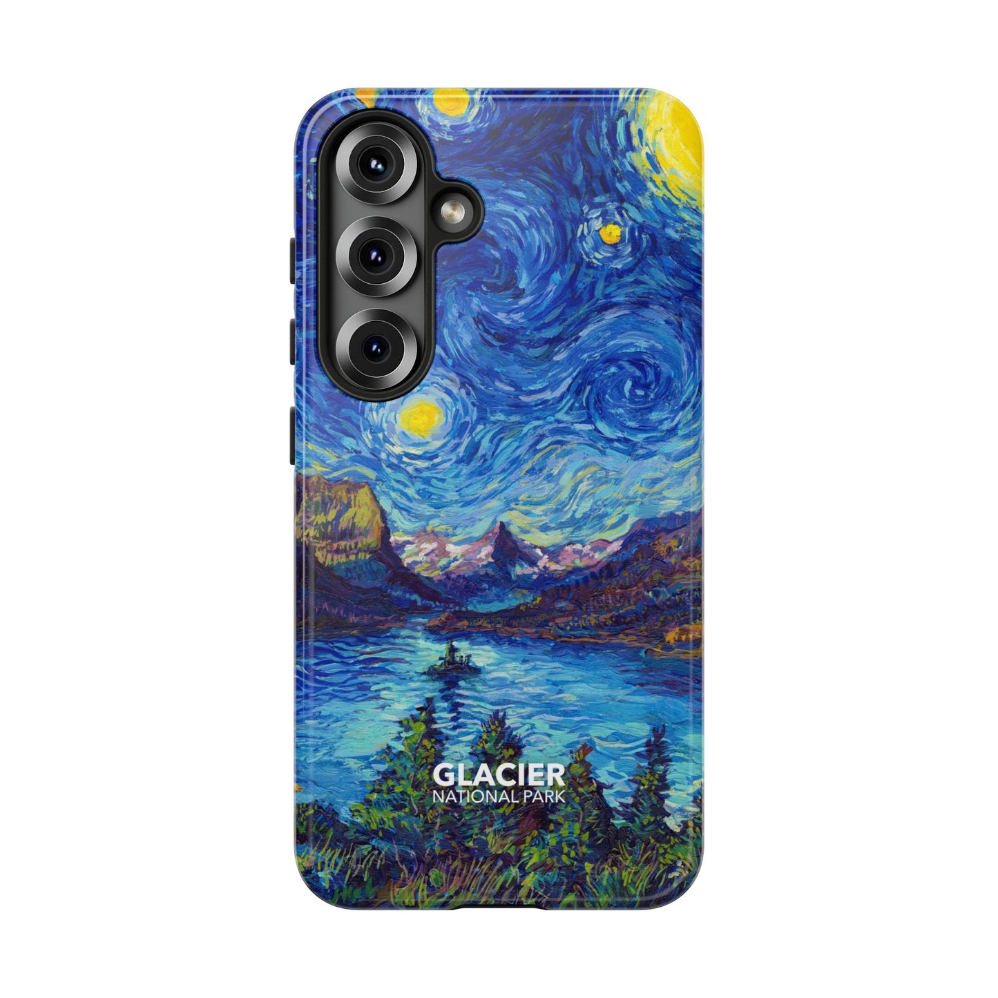 Glacier National Park Phone Case - Starry Night