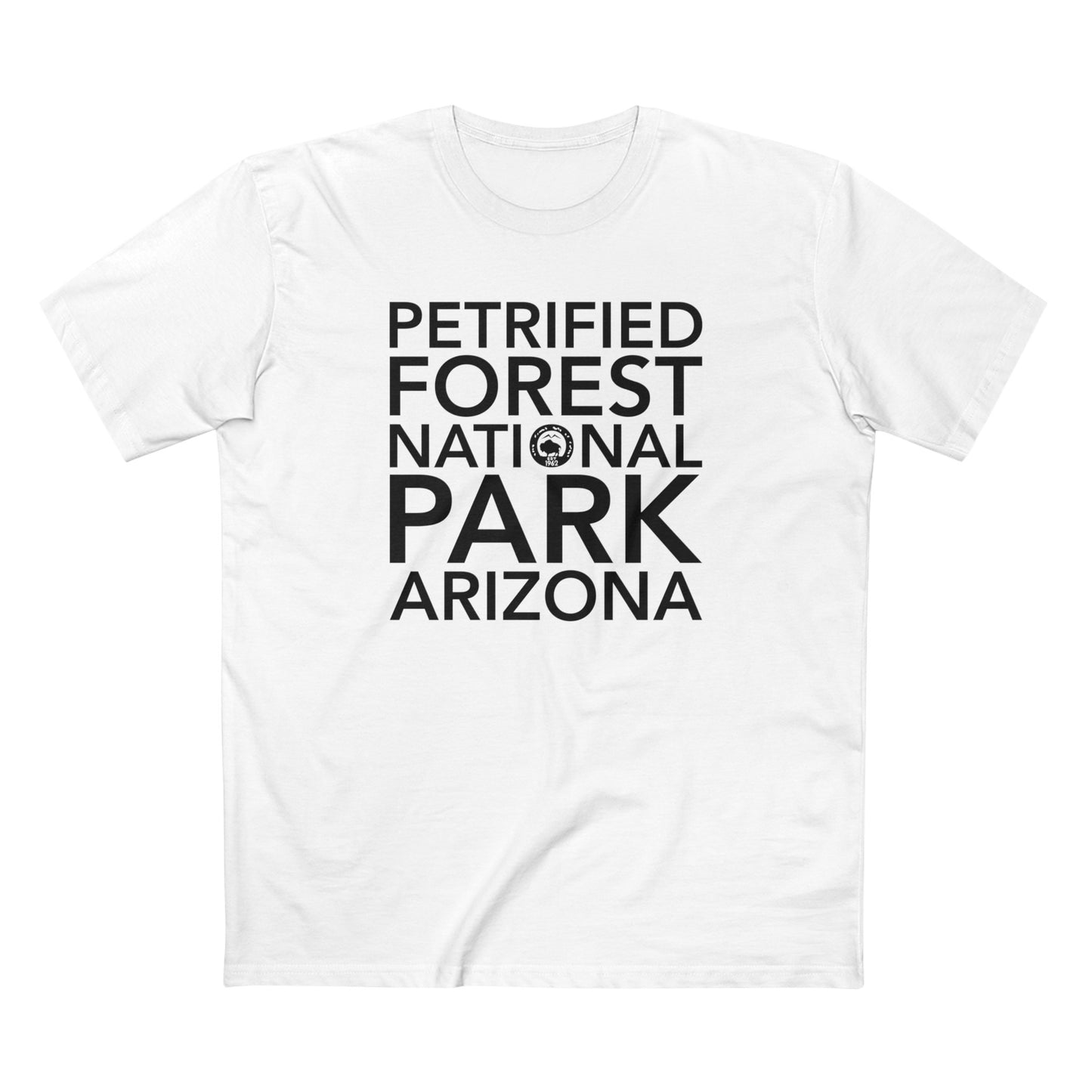 Petrified Forest National Park T-Shirt Block Text