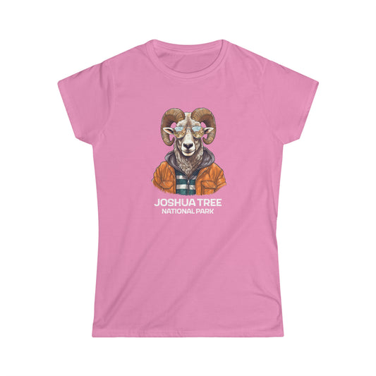 Joshua Tree National Park Women's T-Shirt - Cool Bighorn Sheep