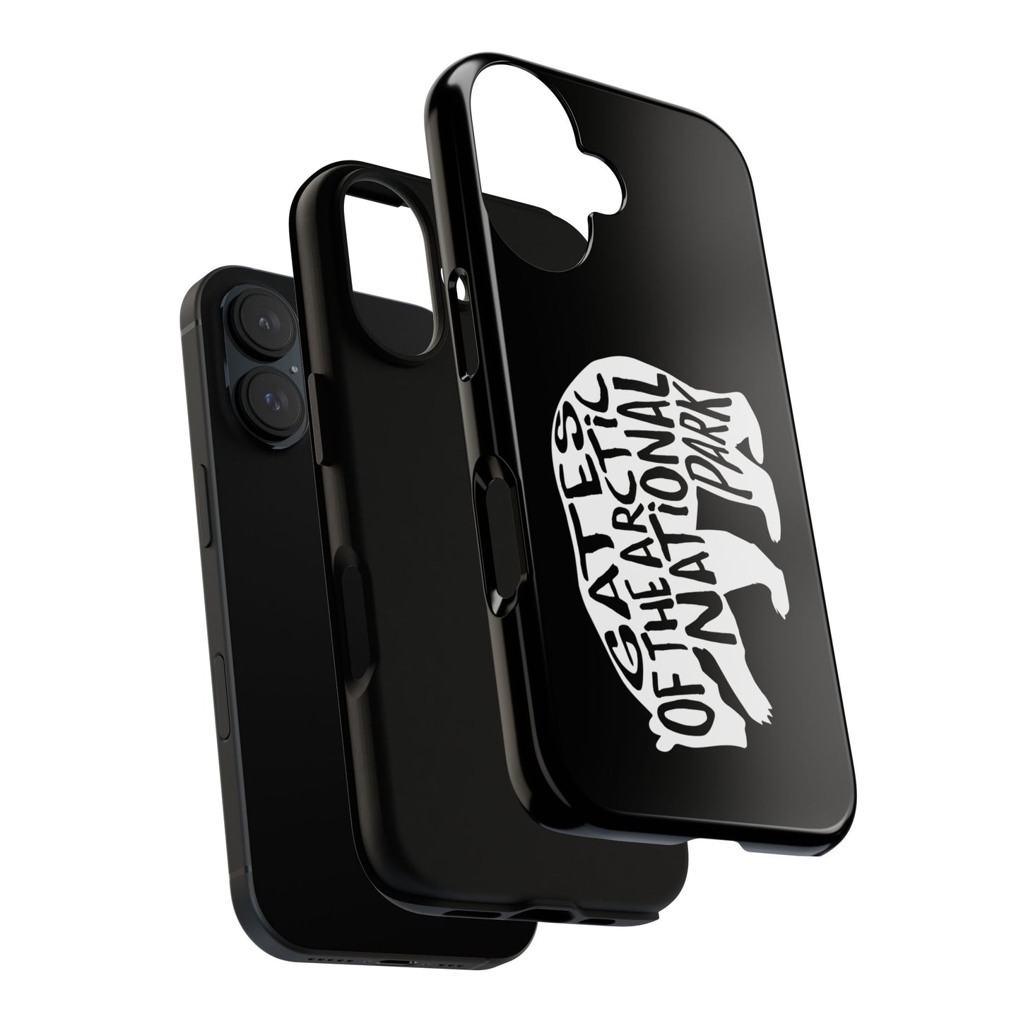 Gates of the Arctic National Park Phone Case - Grizzly Bear Design