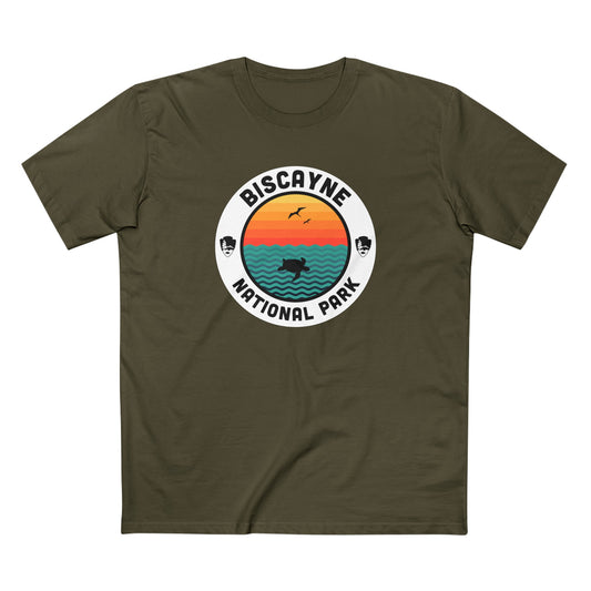 Biscayne National Park - Round Badge Design