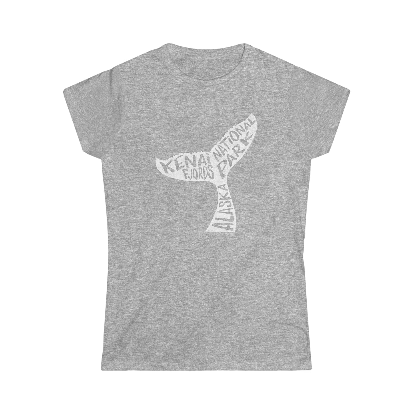 Kenai Fjords National Park Women's T-Shirt - Whale Tail