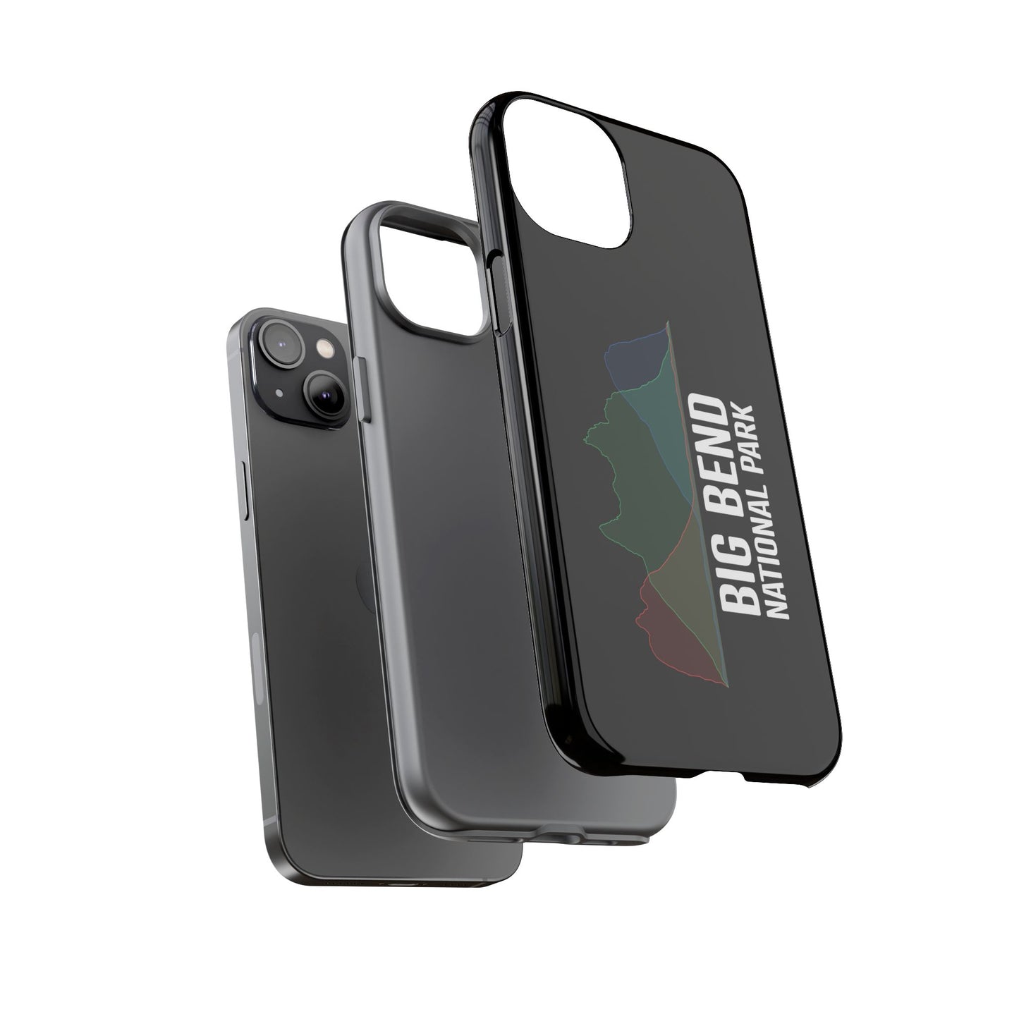 Big Bend National Park Phone Case - Histogram Design