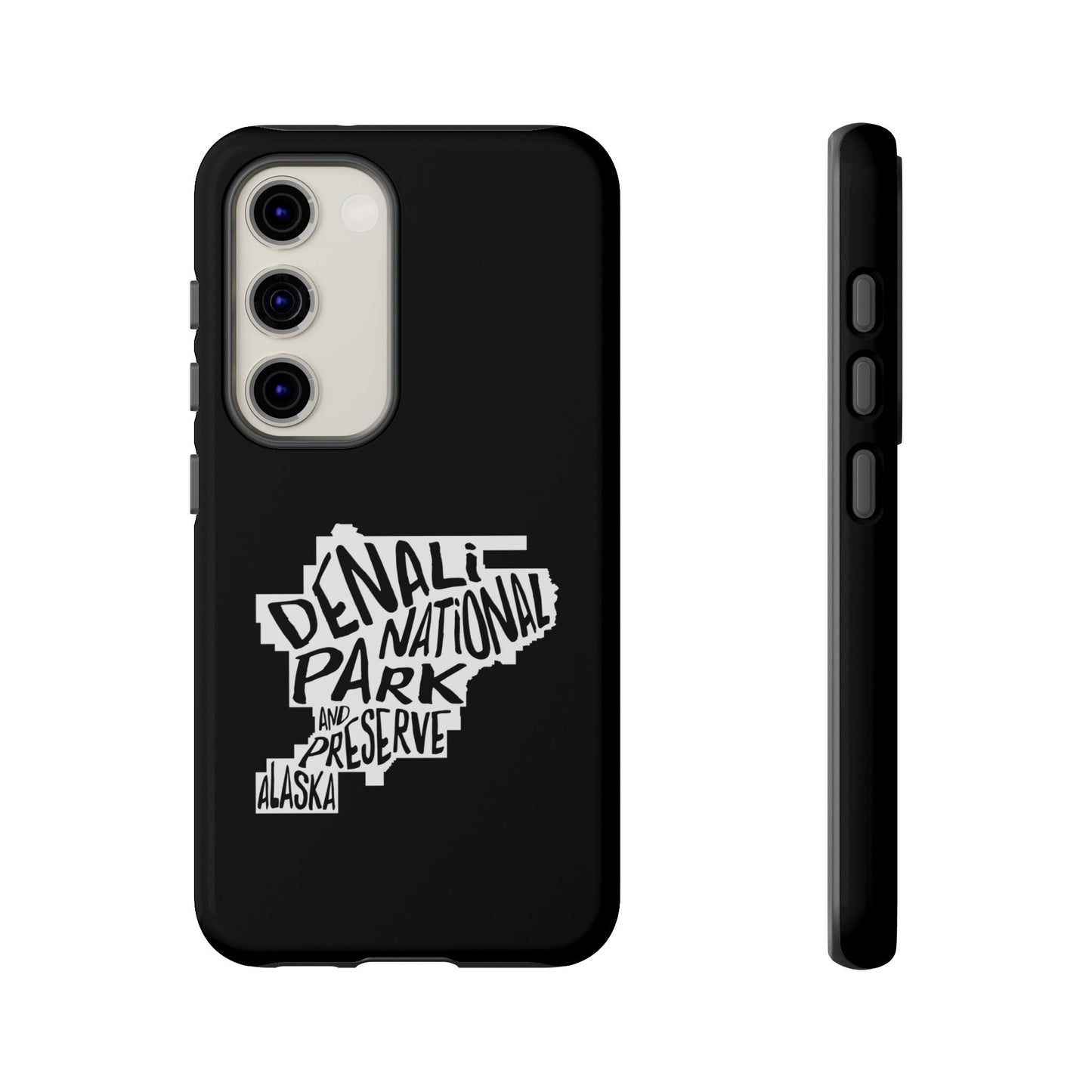 Denali National Park Phone Case - Map Design