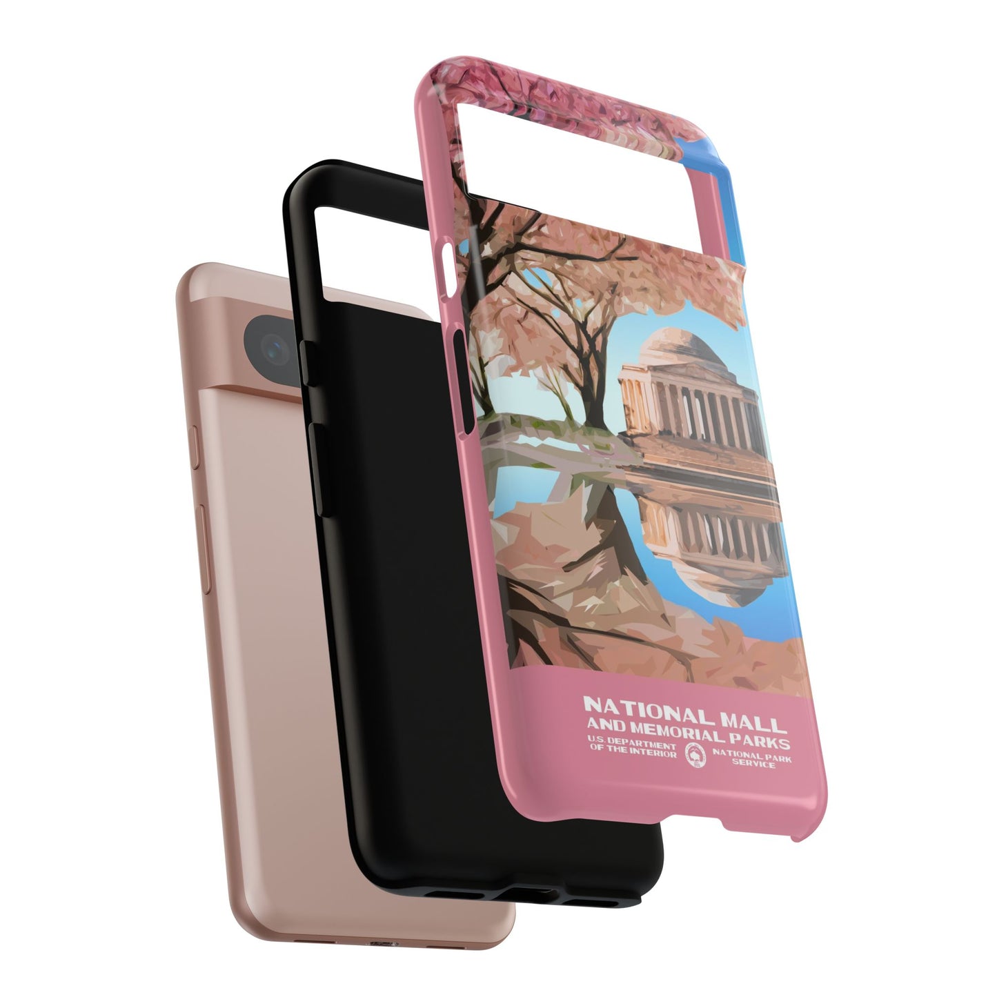 National Mall Washington DC WPA Phone Case
