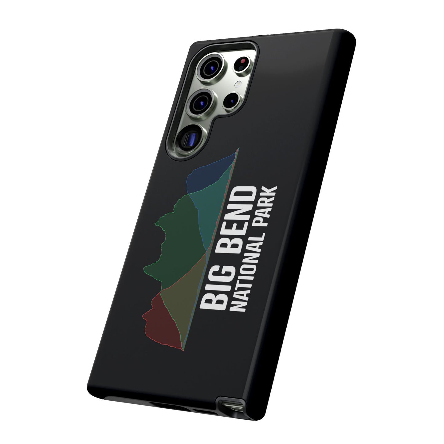Big Bend National Park Phone Case - Histogram Design