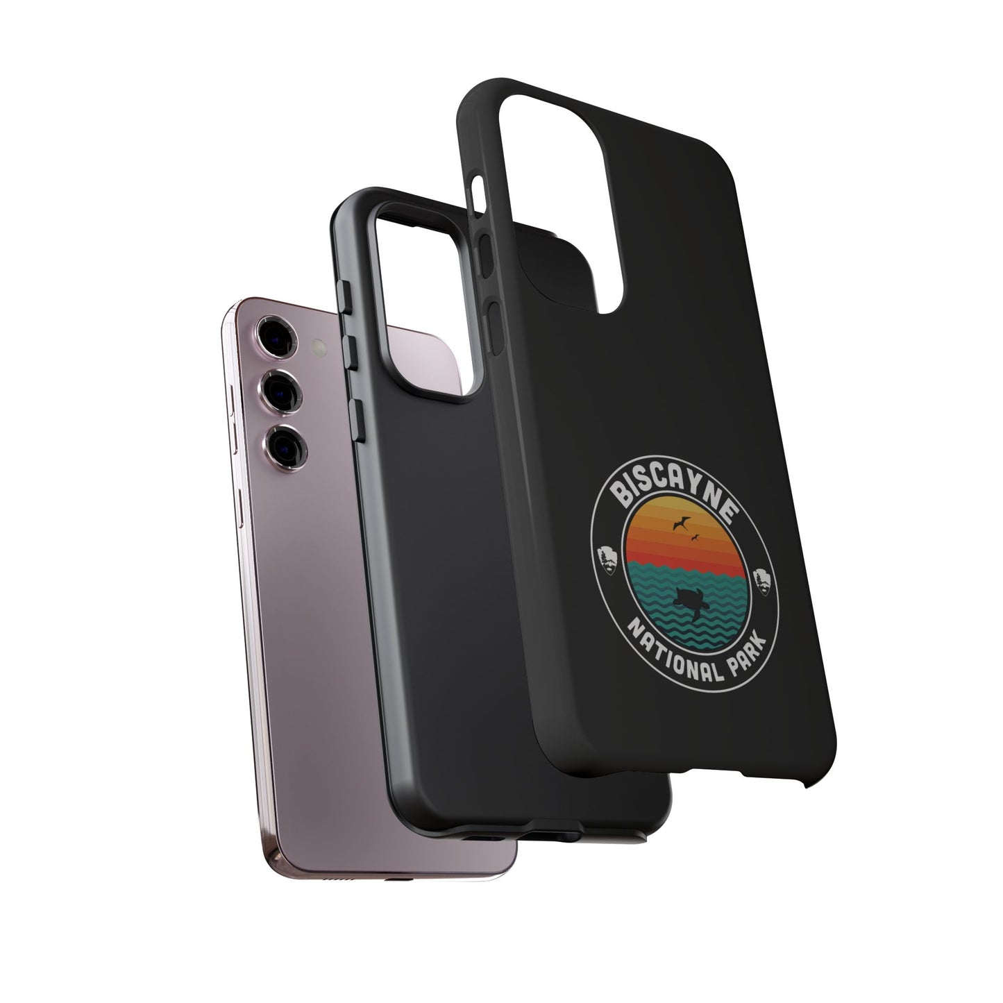 Biscayne National Park Phone Case - Round Emblem Design