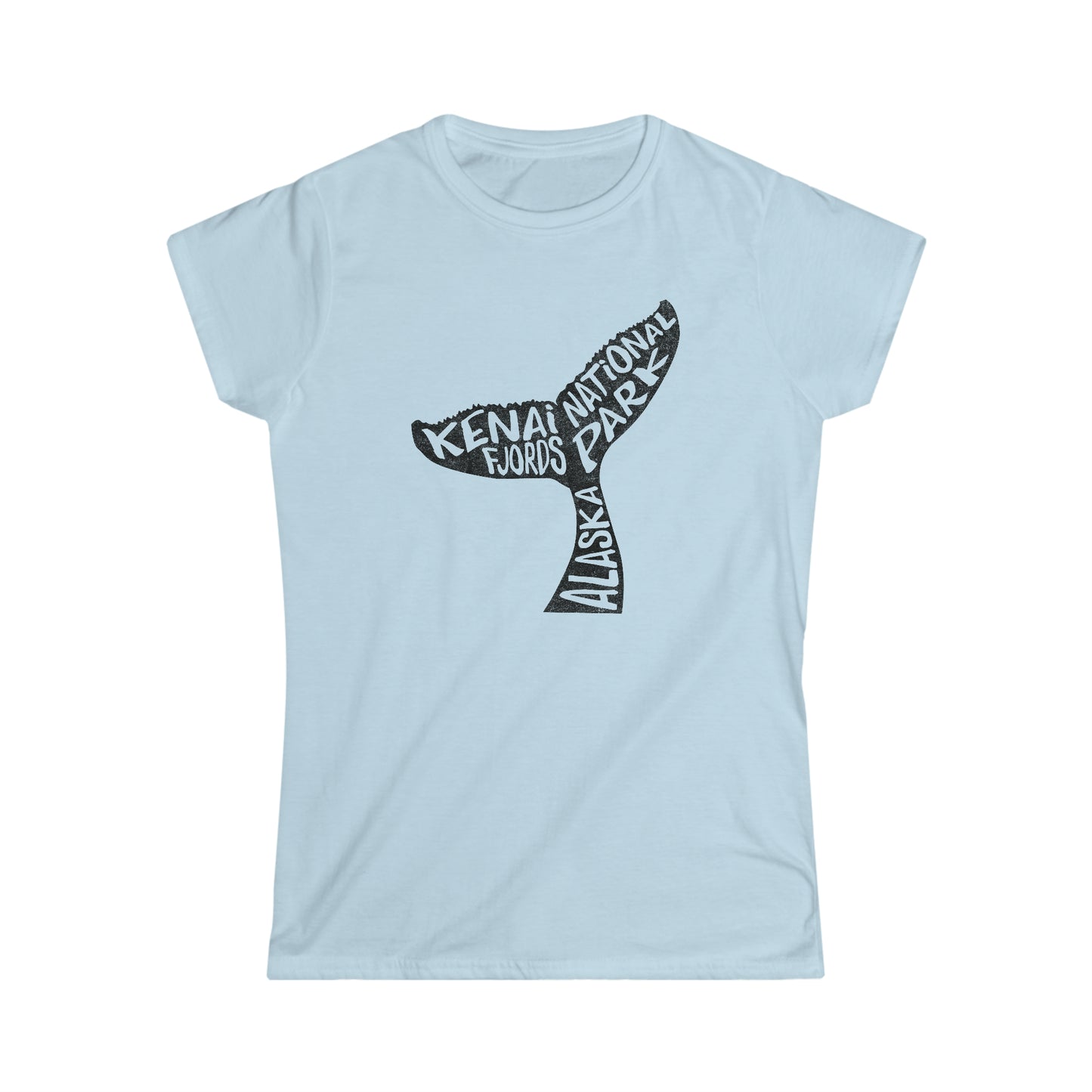 Kenai Fjords National Park Women's T-Shirt - Whale Tail