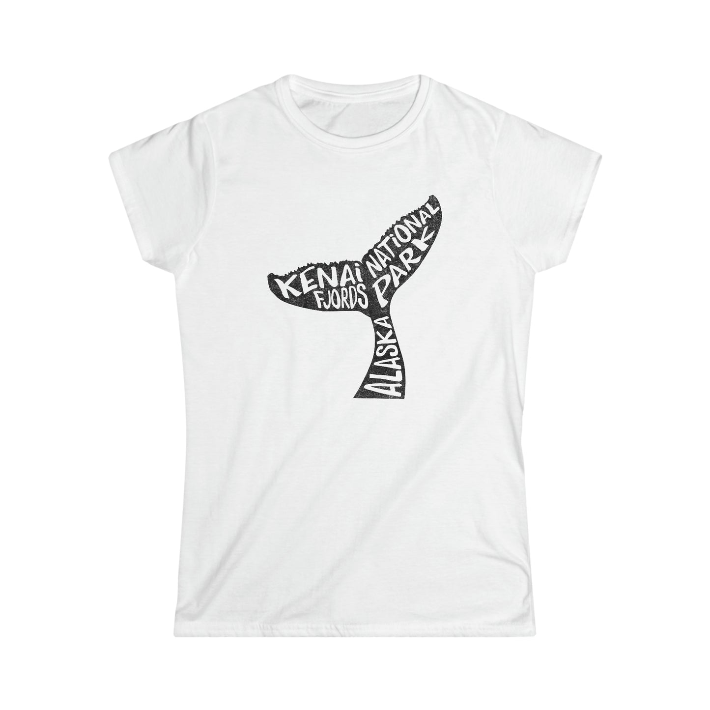 Kenai Fjords National Park Women's T-Shirt - Whale Tail