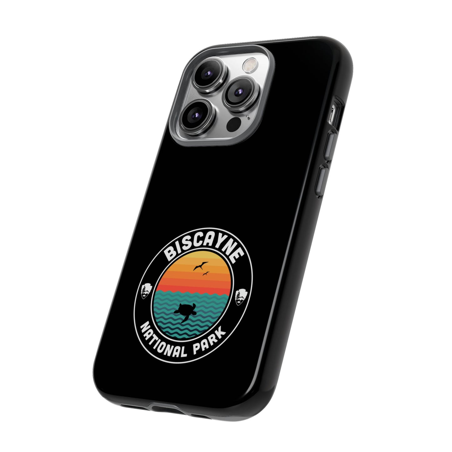 Biscayne National Park Phone Case - Round Emblem Design