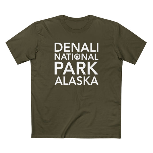 Denali National Park T-Shirt Block Text