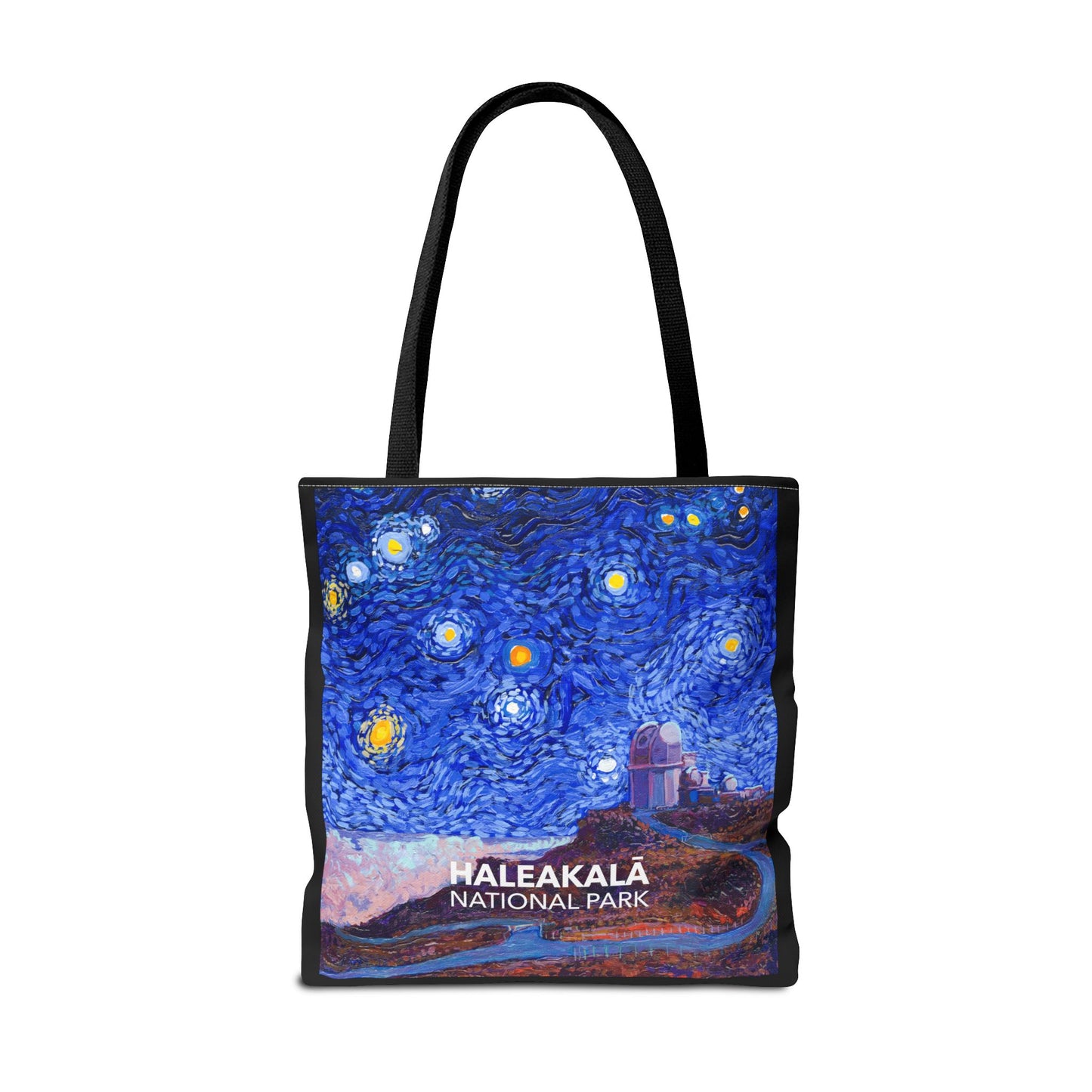 Haleakalā National Park Tote Bag Telescope - Starry Night Large